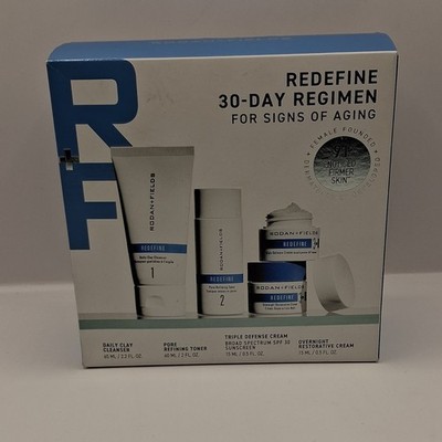 Rodan + Fields Redefine 30 Day Regimen New Formula 4 Piece Set Kit Exp. 08/2027