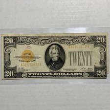 1928 $20 Gold Certificate Fr. 2402 VF