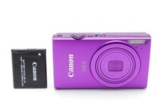   TOP MINT  Canon IXY 430F purple 16MP 5x zoom Digital Camera English OK JAPAN