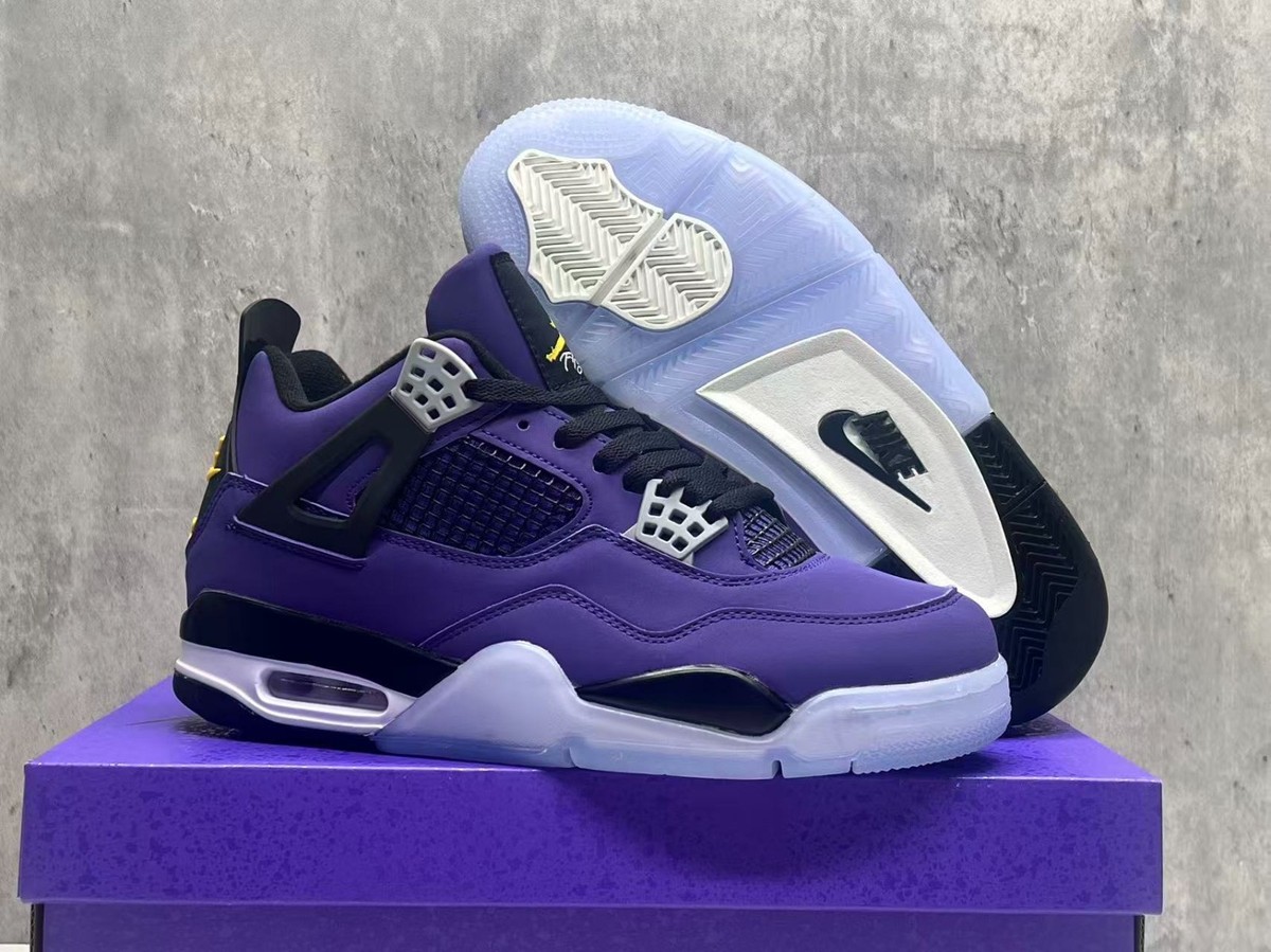 Size US 7-12 - Jordan 4 “Lakers