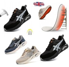 SAFETY SHOES TRAINERS WORK STEEL TOE CAP BOOTS SHOES MENS WOMENS HIKING SNEAKERS