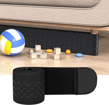 Under Couch Blocker 5 in X 13 Ft, Adjustable Elastic Sofa Blocker to Prevent Kid