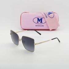 New M Missoni MMI 0101/S 0J5G 9O Gold/Dark Grey Gradient 59-15-140 Sunglasses