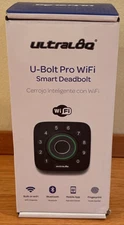 ULTRALOQ U-Bolt Pro WiFi Smart Lock App Fingerprint Key Keypad Deadbolt