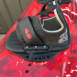 Wakeboard Bindings - On The Edge Hydroslide Adjustable 11 Inch Mens 10 Womens 12