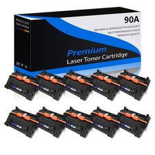 10PK CE390A Toner Cartridge for HP 90A Laserjet Enterprise 600 M601 M602 M603