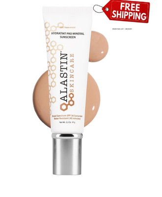 Alastin Hydrating Pro Mineral Broad Spectrum Sunscreen cream  3.2Oz / 91 g