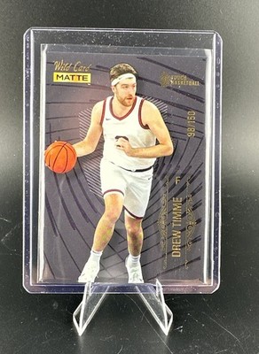 2022-23 Wild Card Matte Draft - Drew Timme #MB-21 Touch Basketball Black-Spiral