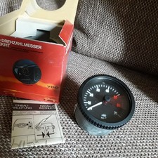 VDO 80mm  Drehzahlmesser, NOS, 7000 UPM, 80er Jahre, Nacht Design