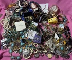 14lb Lot Costume Jewelry Wear Parts Repair Crafts Kirks Folly Givenchy Swarovski