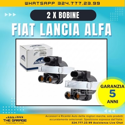 Satz mit 2 Spulen NTY FIAT;Punto 176 188 Fiat;Panda 169 Lancia Y Thema -Benzin