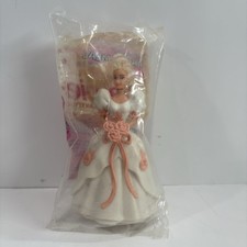 McDonald's Romantic Bride Barbie Happy Meal Toy 1992 Figurine Cake Topper New