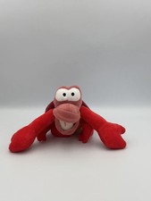 Disney Store Sebastian Plush The Little Mermaid Red Crab Stuffed Animal Toy