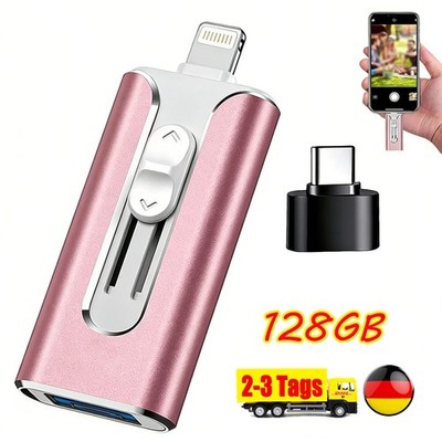 4 in 1 USB C Stick USB 3.0 Typ-C Flash Laufwerk OTG Speicherstick 128GB Android