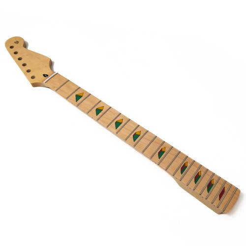 Maple Guitar Neck 22 Frets, 14" Radius,For ST Maple Fingerboard - Picture 2 of 17