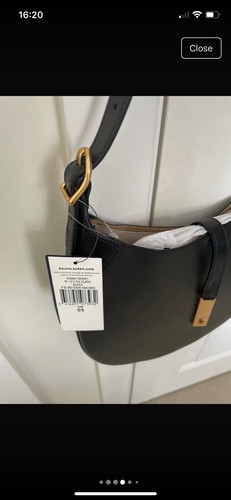 Ralph Lauren Polo ID Calfskin Large Shoulder Bag - Picture 8 of 9
