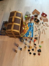 Playmobil 4432, personaggi pirati scrigno del tesoro grande, raccolta