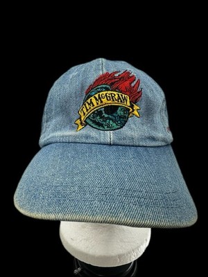 ULTRA RARE! Vintage Tim McGraw Denim Hat   ATX Headwear   funzone4mcgraw.com