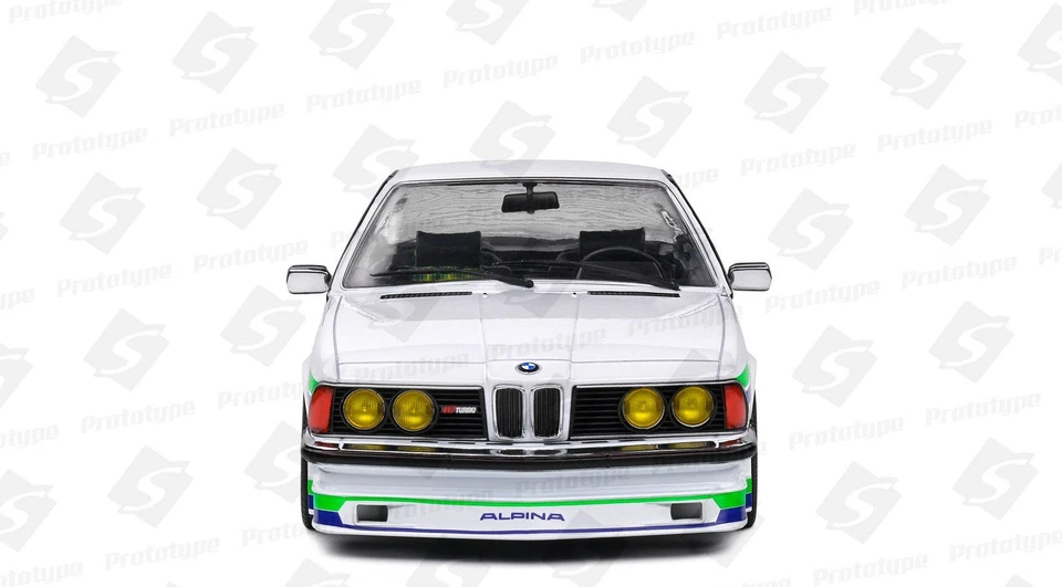 BMW Alpina B7 Turbo E24 Bianco White 1984 Solido 1:18 Nuovo 1/18 - Immagine 2 di 4