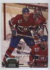 1992-93 Topps Stadium Club Sylvain Lefebvre #367 0a4