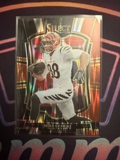 2025 Select - Premier Level Mike Gesicki #159 Black & Red Shock Prizm Bengals