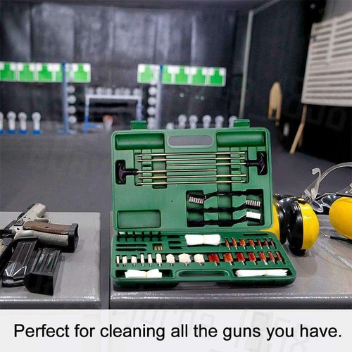 62X Universal Gun Cleaning Tools Set Pistol Rifle Shotgun Firearm Cleaner Kit AU - Picture 7 of 12
