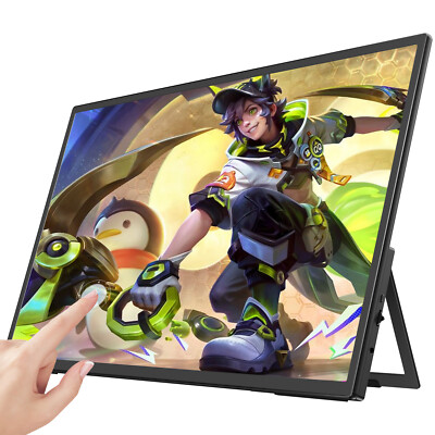 21,5 Zoll 1080P Tragbarer Gaming Monitore Touch Screen 120Hz mit VESA-Kompatibel