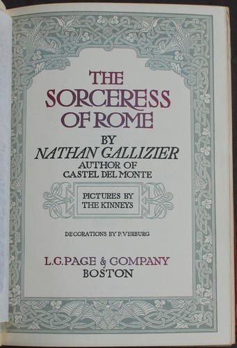 Rare Antique Old Book Sorceress Rome 1907 Gothic Christian Mystic Ritual Italy ⭐ - Picture 6 of 24