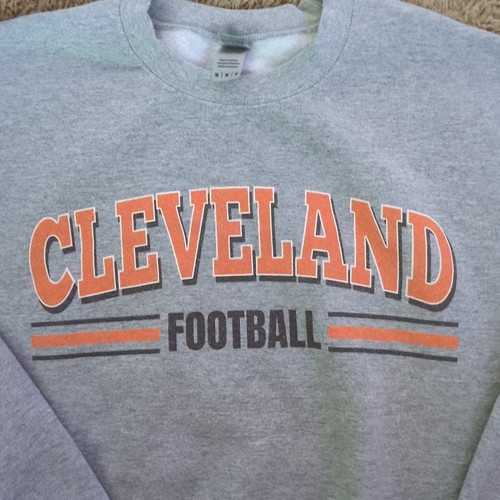 Sudadera suéter vintage de fútbol americano Cleveland cuello redondo Cleveland Browns NFL - Imagen 2 de 5