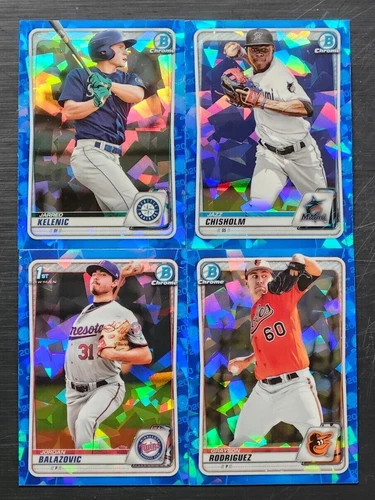 2020 Bowman Chrome SAPPHIRE Edition Refractors You Pick the Card
