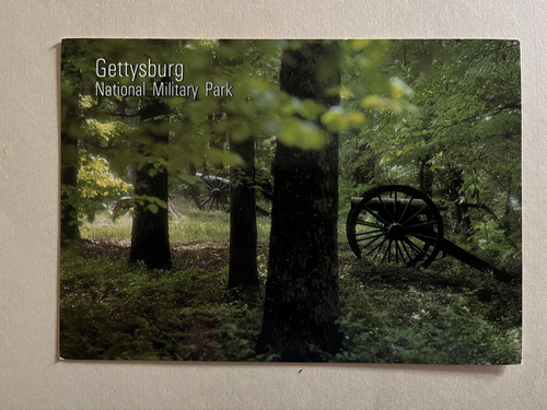GETTYSBURG PA * CIVIL WAR BATTLEFIELD * Cannon * Field piece * Artillery * TREES