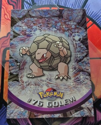Golem 76 Blue Label Topps Holo Foil Rare Pokemon Card Vintage | eBay