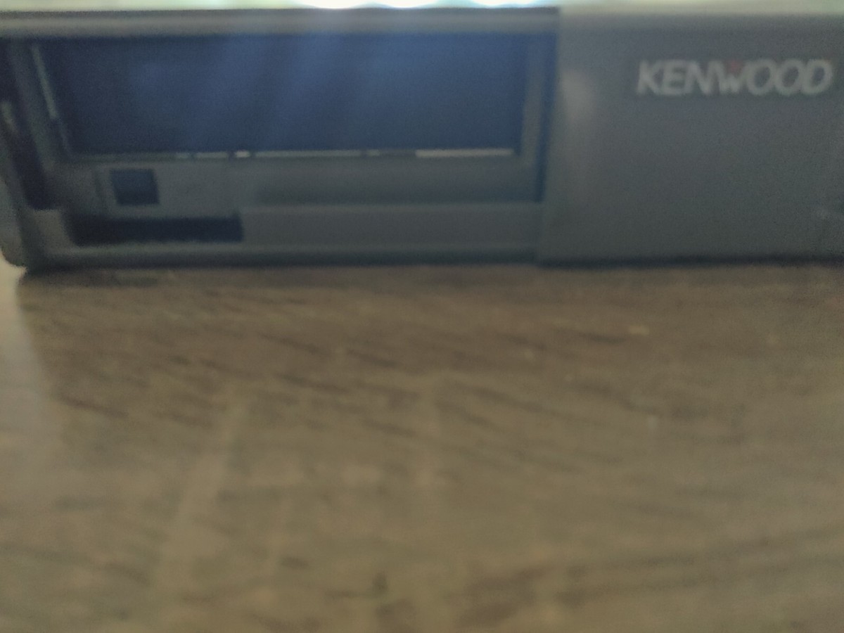 KENWOODCDMDチェンジャーCD6枚MD6枚DVDラジオ＋リモコン付き KENWOOD CD・MD・ラジオ デッキDVD再生機能付き
