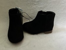 Cat Jack Boots Toddler Girls Sz 5 Penelope Black Booties Zipper