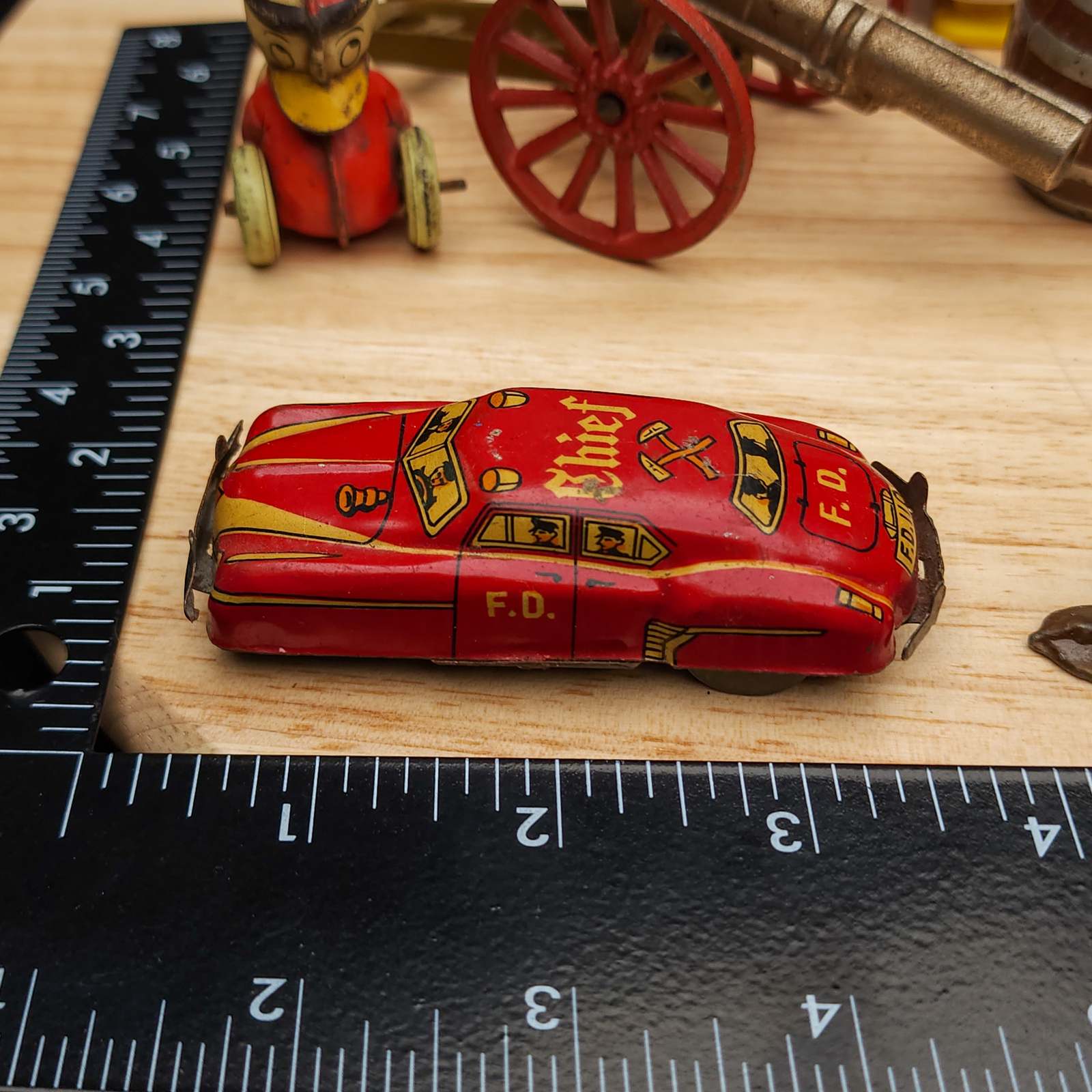 Antique Mixed Toy Collection Litho Tin, Various Old & Rare