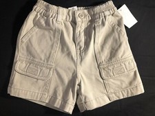 baby Gap Vintage Boys Khaki Shorts sz XL 18-24 mths NEW 1990's