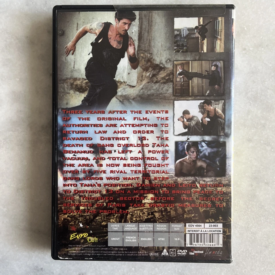 District 13 - Ultimatum (DVD 2009) Banlieue 13 - Ultimatum, Hong Kong Import Eng - Image 2 of 3