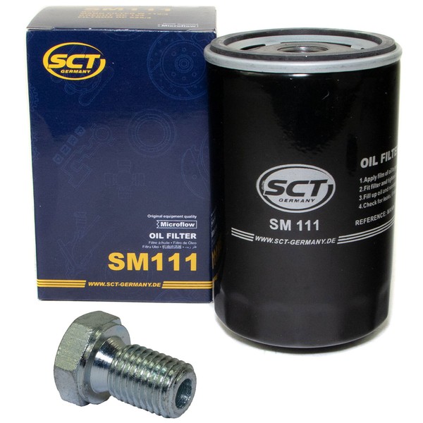 ÖLfilter SM 111 ÖLablassschraube FüR BMW 3Er E30 318I 325I 5Er 520I 525I Z1 2.5-image