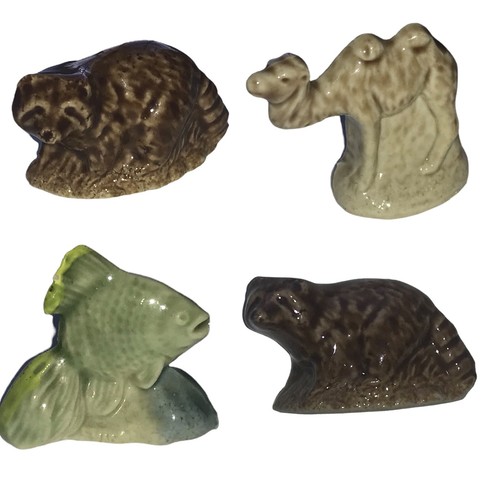 Vintage Wade England Miniatures Animal Figurines eBay