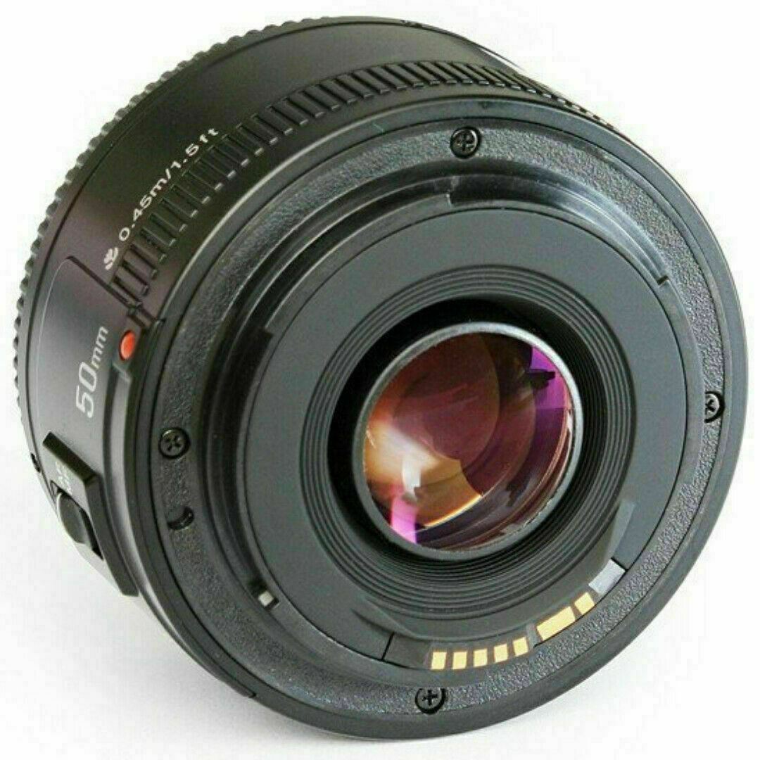 YONGNUO 50mm Lens for Canon EOS T2i T3 T4i T6i XSi 50D 60D