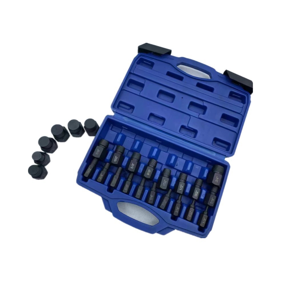 Screw and Bolt Extractor Set, Screw Extractor Remover, Broken Bolt