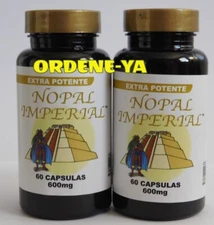 NOPAL IMPERIAL 600 mg 120 CAP Vital EXTRA POTENTE 100% ORIGINAL