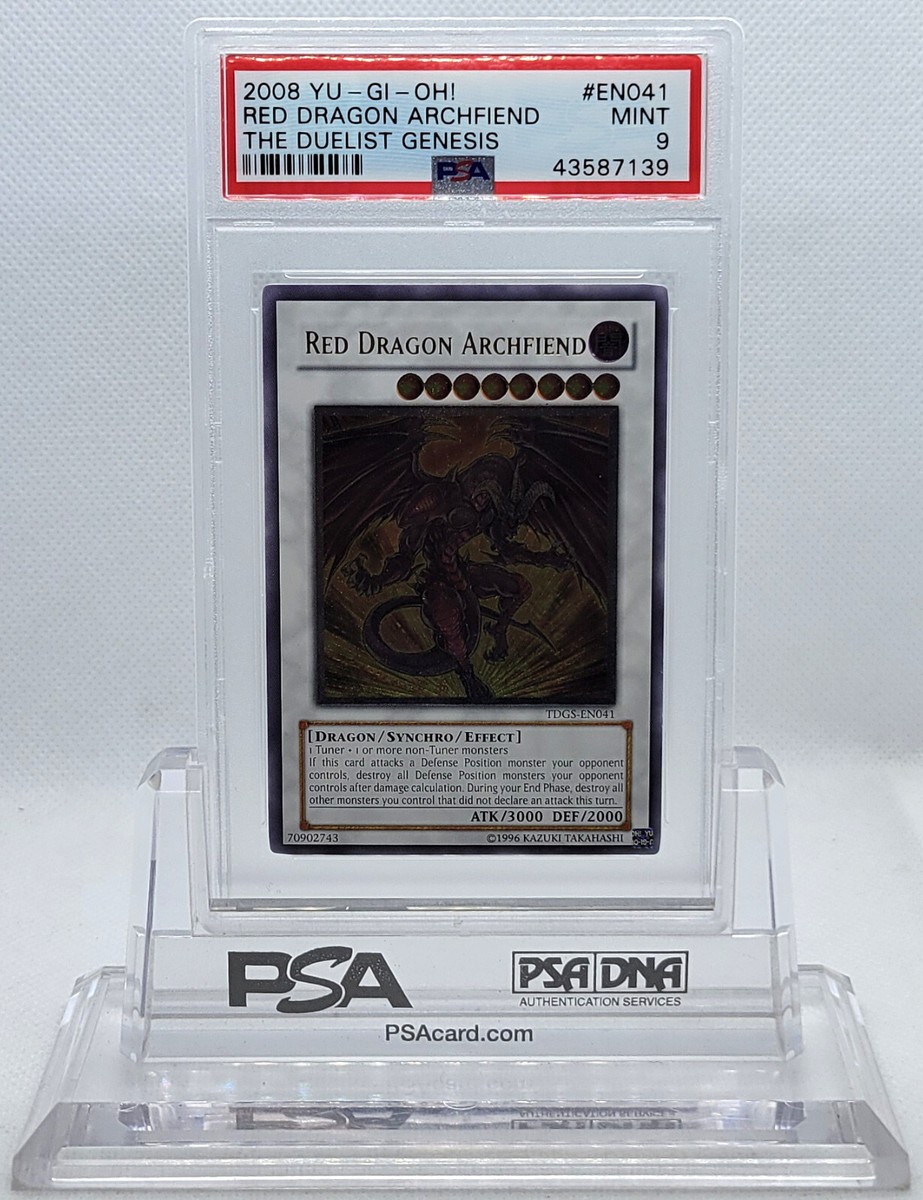 YUGIOH TDGS-EN041 RED DRAGON ARCHFIEND ULTIMATE RARE HOLO YUGIOH TDGS-EN041 RED DRAGON ARCHFIEND ULTIMATE RARE HOLO
