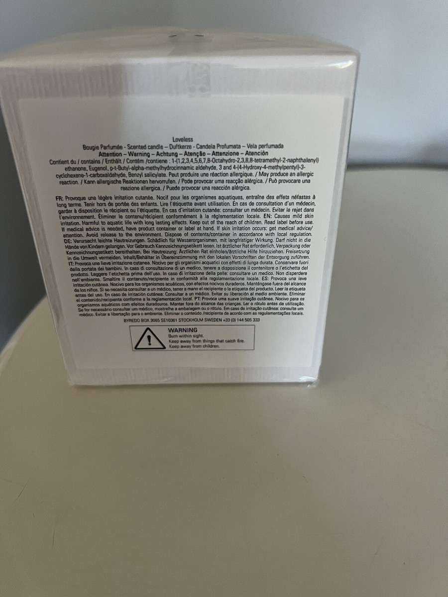 Byredo Fragranced Candle - Loveless | eBay