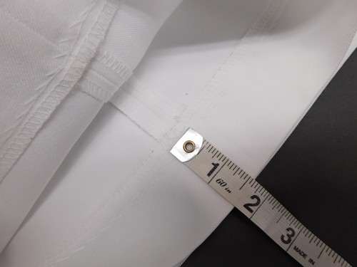 US Navy White Slacks 18 MR Women's Officer Service Dress Belted Pants Uniform - Bild 6 von 8