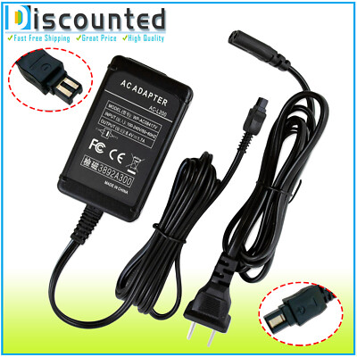 AC Adapter Charger For SONY Camcorder DCR-HC20 E DCR-HC38 E Power