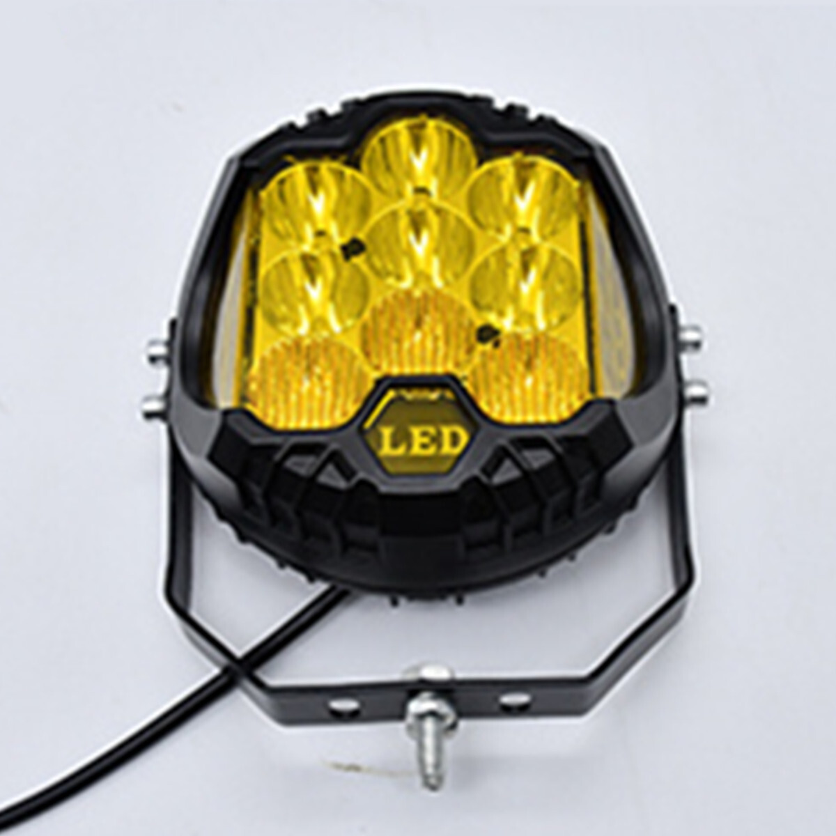 LED Work Light Bar Side Shooter Pods Offroad Fog Driving Amber Lamp 6000K 12-24V