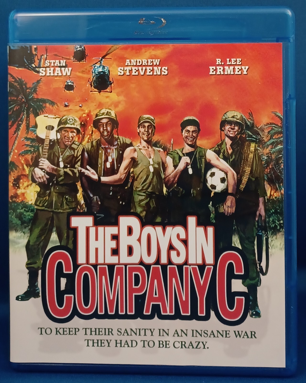 The Boys in Company C (Bluray, 1978) FREE USPS GROUND ADVANTAGE