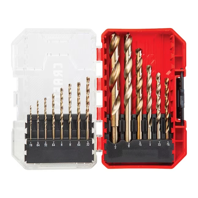 Craftsman 14 piece drill bit set deals