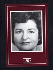 Lady Bird Johnson Wife of Lyndon B. 1991 Face To Face Game Famous Celebrity Card